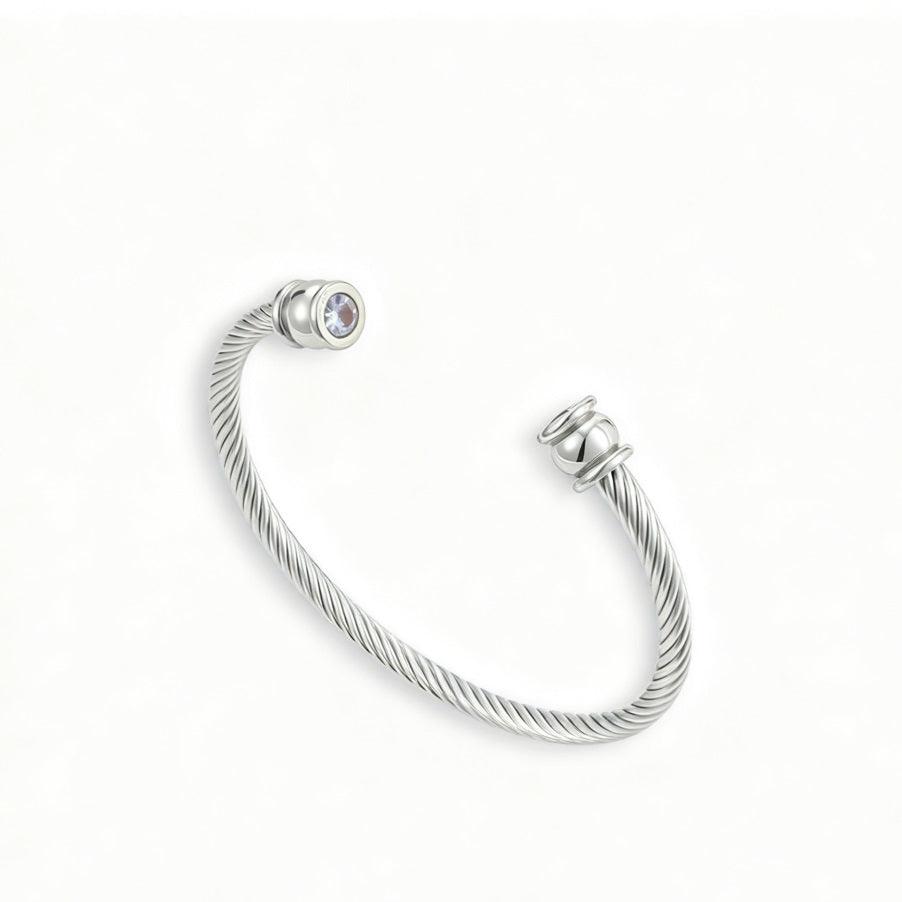 Eternal Twirl Bangle - EVRYJEWELS