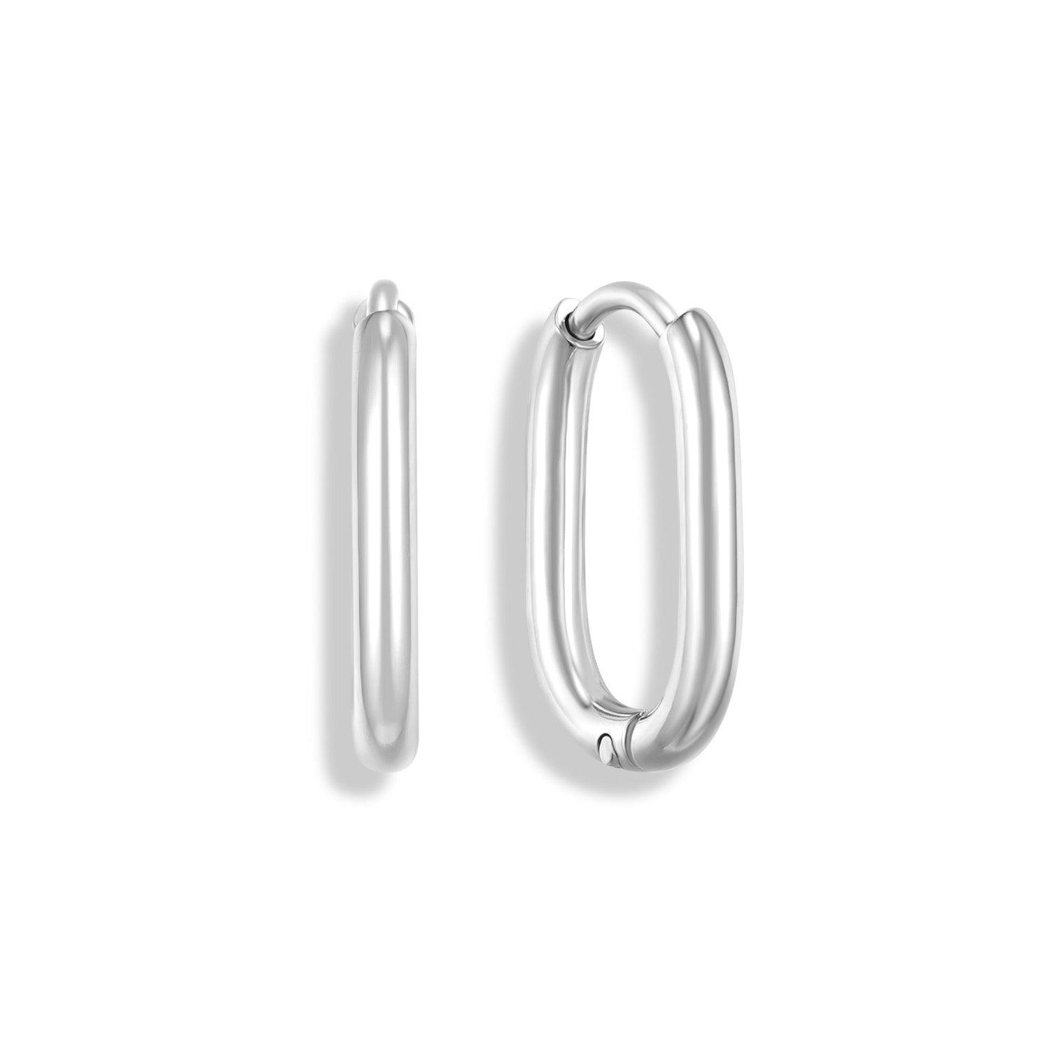 Fair and Square Hoops - EVRYJEWELS