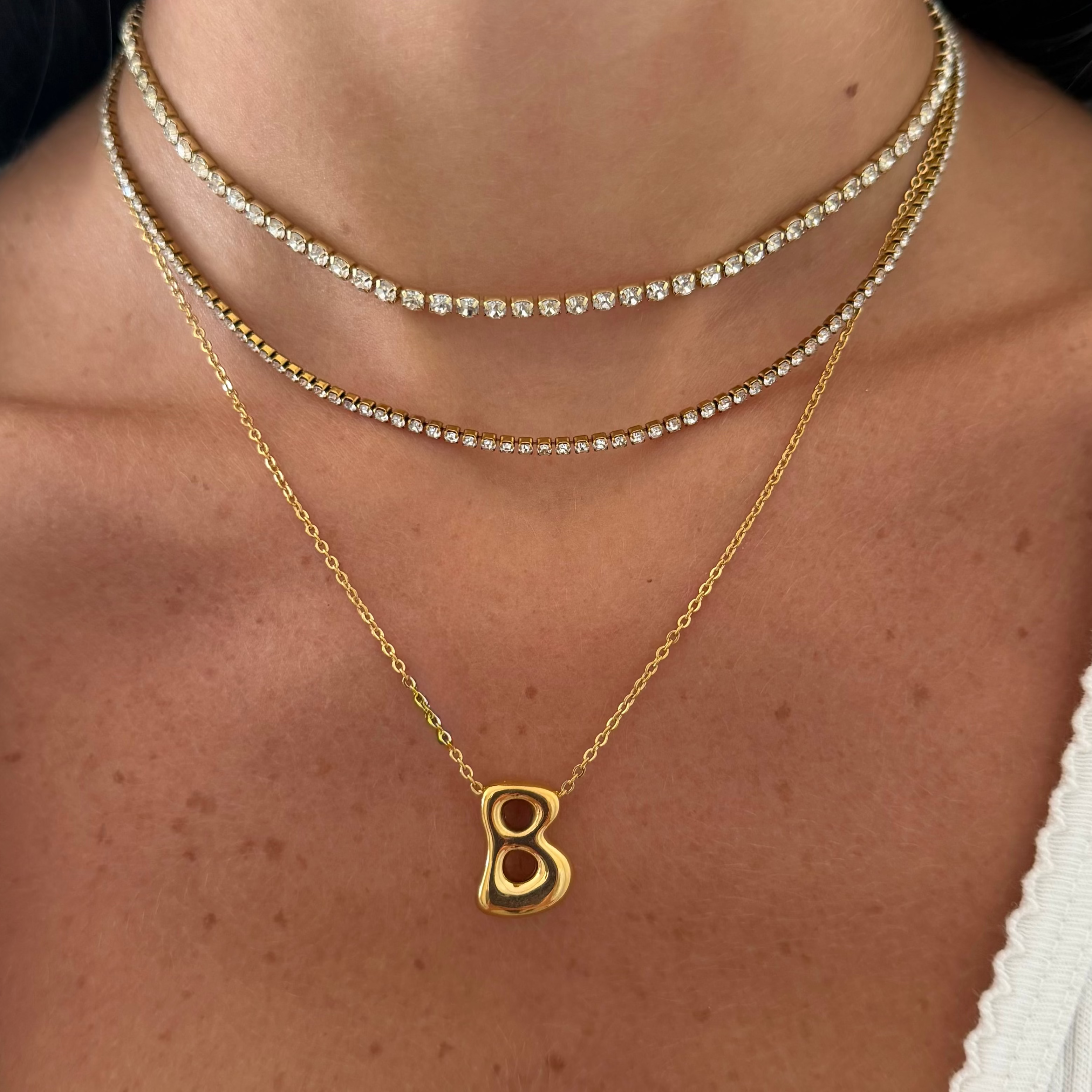 Nena Tennis Necklace