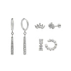 Flat Back Earrings Set Collection - EVRYJEWELS