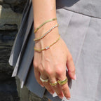 Gem Bar Bracelet